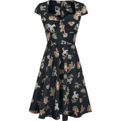 Hell Bunny Messina 50's Dress Sukienka czarny. Czarne sukienki damskie marki Hell Bunny, s, bez wzorów, bez kołnierzyka, bez rękawów. Za 304,90 zł.