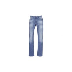 Jeansy bootcut Yurban IGERAL. Niebieskie jeansy męskie Yurban, m, bez wzorów. Za 119,40 zł.