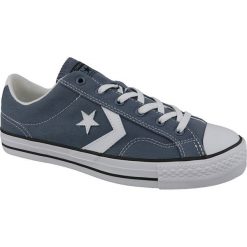 Converse Player Star Ox 160557C trampki męskie niebieskie 42,5. Niebieskie trampki męskie Converse, bez wzorów, z tkaniny, klasyczne, bez zapięcia. W wyprzedaży za 199,99 zł.