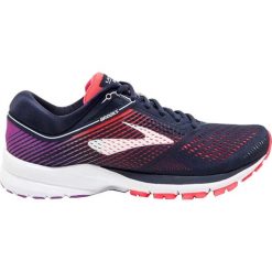 Buty Brooks Launch 5 W Koralowo-Czarne. Pomarańczowe buty sportowe damskie Brooks, bez wzorów, z materiału, do biegania. Za 329,99 zł.