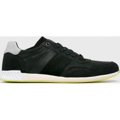 Bullboxer - Buty. Czarne sneakersy męskie Bullboxer, z okrągłym noskiem, na sznurówki. W wyprzedaży za 239,90 zł.
