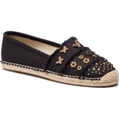 Espadryle MICHAEL MICHAEL KORS - Tibby Slip On 40S9TBFP2D Black. Czarne espadryle damskie MICHAEL Michael Kors, bez wzorów, ze skóry ekologicznej, bez obcasa, na płaskiej podeszwie. Za 649,00 zł.