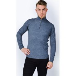 Golfy męskie: Sweter męski z zamkami