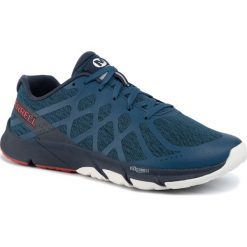 Buty MERRELL - Bare Access Flex 2 J62223 Sailor Blue. Niebieskie buty sportowe męskie Merrell, z tworzywa sztucznego, bez zapięcia, do biegania. W wyprzedaży za 259,00 zł.