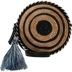 Torebki klasyczne damskie: Rebecca Minkoff STRAW CIRCLE CROSSBODY Torba na ramię black multi