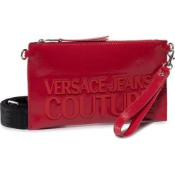 Torebka VERSACE JEANS COUTURE - E1VVBBMX 71412 500. Czerwone listonoszki damskie Versace Jeans Couture, na imprezę, bez wzorów, z jeansu, bez dodatków. W wyprzedaży za 419,00 zł.