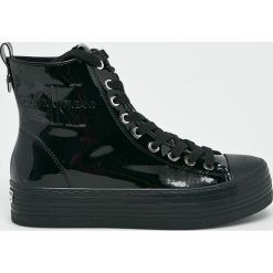 Calvin Klein Jeans - Trampki Zazah. Czarne tenisówki damskie Calvin Klein Jeans, z gumy. Za 499,90 zł.