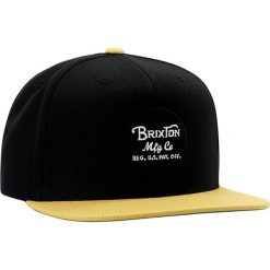 Czapki męskie: Brixton WHEELER SNAP BACK Czapka z daszkiem black/gold