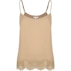 Patrizia Pepe Top. Bluzki damskie Patrizia Pepe, bez wzorów, z tkaniny, z okrągłym kołnierzem. Za 199,00 zł.