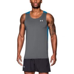 Koszulki sportowe męskie: Under Armour Koszulka męska Singlet szara r. M (1271843-040)