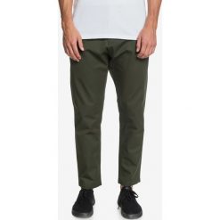 Quiksilver Disaray Spodnie Zielony. Zielone spodnie męskie Quiksilver, bez wzorów, z bawełny. Za 342,95 zł.