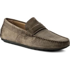 Mokasyny BOSS - Dandy 50383603 10206532 01 Beige/Khaki 250. Brązowe mokasyny męskie marki Kazar, z materiału. W wyprzedaży za 439,00 zł.