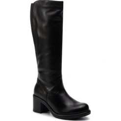 Kozaki LASOCKI - SM-7120-03 Black. Czarne kozaki damskie Lasocki, ze skóry, bez obcasa, bez zapięcia. Za 379,99 zł.