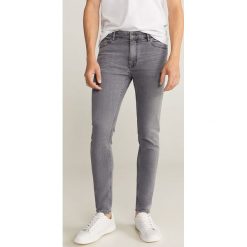 Mango Man - Jeansy Jude. Szare jeansy męskie Mango Man, bez wzorów. Za 139,99 zł.