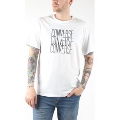 Converse Remix Koszulka Biały. Białe podkoszulki męskie Converse, s, z nadrukiem, z bawełny, bez kołnierzyka, z krótkim rękawem, krótkie. Za 83,95 zł.