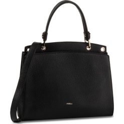 FURLA-1038861 BWN9 FDL-FURLA ADELE O60-ONYX. Czarne torebki klasyczne damskie Furla, bez wzorów, ze skóry, klasyczne, bez dodatków. W wyprzedaży za 899,00 zł.