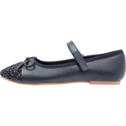 Friboo Baleriny z zapięciem dark blue. Niebieskie baleriny dziewczęce marki Friboo, z materiału. Za 129,00 zł.
