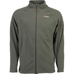 Kurtka polarowa "Tug" w kolorze ciemnoszarym. Szare bluzy męskie Geographical Norway Men, s, z haftami, z materiału, ze stójką, bez rękawów, bez kaptura. W wyprzedaży za 59,95 zł.