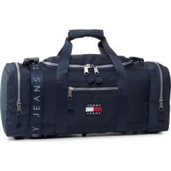 Torba TOMMY JEANS - Tjm Heritage Duffle Nylon AM0AM06154 CBK. Niebieskie plecaki męskie Tommy Jeans, bez wzorów, z jeansu, sportowe. W wyprzedaży za 409,00 zł.