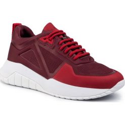 Sneakersy HUGO - Atom 50414637 10214953 01 Dark Red 601. Czerwone sneakersy męskie HUGO, bez zapięcia. Za 849,00 zł.