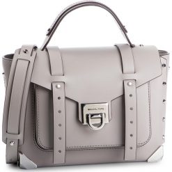 Torebka MICHAEL MICHAEL KORS - Manhattan 30T9SNCS6L Pearl Grey. Szare torebki klasyczne damskie MICHAEL Michael Kors, bez wzorów, ze skóry, klasyczne, bez dodatków. Za 1599,00 zł.