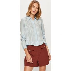 Vero Moda - Koszula. Białe bluzki damskie Vero Moda, na co dzień, s, bez wzorów, z poliesteru, klasyczne, z klasycznym kołnierzykiem, z długim rękawem. W wyprzedaży za 129,90 zł.