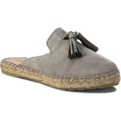 Espadryle EVA MINGE - Tiast 3T 18MJ1372405ES 209. Szare espadryle damskie marki Eva Minge, ze skóry. W wyprzedaży za 179,00 zł.
