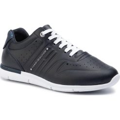Sneakersy TOMMY HILFIGER - Glitter Detail Light Sneaker FW0FW04141 Midnight 403. Niebieskie półbuty damskie TOMMY HILFIGER, ze skóry. Za 449,00 zł.