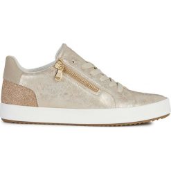 Geox - Buty. Czarne buty sportowe damskie Geox, bez wzorów, z gumy, sportowe. Za 349,90 zł.