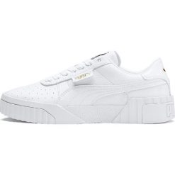 Puma Cali Tenisówki Biały. Białe trampki i tenisówki damskie Puma, bez wzorów, ze skóry, bez zapięcia. Za 395,95 zł.