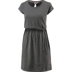 Sukienka w kolorze szarym. Szare sukienki damskie Street & Sports Wear, na co dzień, s, bez wzorów, z okrągłym kołnierzem, bez rękawów, midi, proste. W wyprzedaży za 55,95 zł.