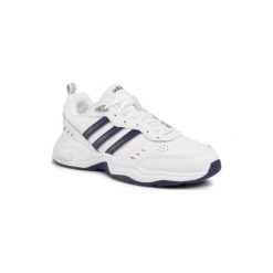 ADIDAS STRUTTER EG2654 Biały. Białe buty sportowe męskie Adidas, ze skóry ekologicznej, bez zapięcia. Za 229,99 zł.