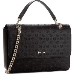 Torebka POLLINI - TE8405PP02Q2100A Embossed/Vit.Nero. Czarne torebki klasyczne damskie Pollini, bez wzorów, ze skóry ekologicznej, eleganckie, bez dodatków. Za 859,00 zł.
