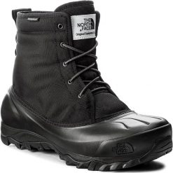 Śniegowce THE NORTH FACE - Tsumoru Boot T93MKSZU5 Tnf Black/Dark Shadow Grey. Czarne śniegowce męskie The North Face, bez zapięcia. W wyprzedaży za 349,00 zł.