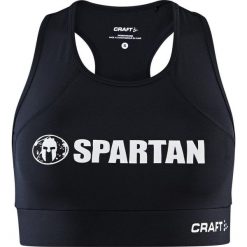 Craft biustonosz sportowy Spartan Cropped Black S. Czarne biustonosze damskie termoaktywne Craft, s, bez wzorów. Za 185,00 zł.