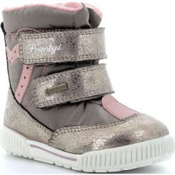 Primigi buty zimowe dziewczęce 6361922 23 szare. Szare buty dziewczęce zimowe Primigi, za kostkę, bez zapięcia, gore-tex. Za 199,00 zł.