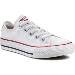 Trampki chłopięce: Trampki CONVERSE – Yth C/T All Star 3J256 Optical White