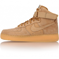 Buty Nike Air Force 1 High '07 LV8 "Flax" (882096-200). Białe halówki męskie marki Nike, z syntetyku, do piłki nożnej. Za 374,99 zł.