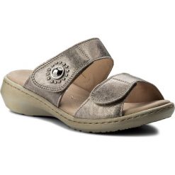 Chodaki damskie: Klapki CAPRICE - 9-27205-20 Powder Metal 985