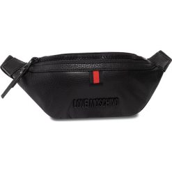 Saszetka nerka LOVE MOSCHINO - JC4065PP1ALJ0000 Nero. Czarne nerki damskie Love Moschino, bez wzorów, ze skóry, młodzieżowe, bez dodatków. Za 999,00 zł.