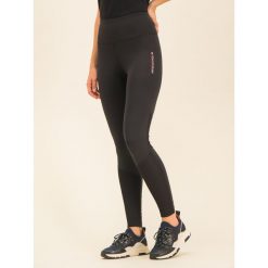 Legginsy Tommy Sport S10S100394. Czarne spodnie damskie Tommy Sport, s, z elastanu. W wyprzedaży za 239,00 zł.