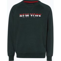 Nils Sundström - Męska bluza nierozpinana, zielony. Zielone bluzy męskie marki Nils Sundström, xxl, bez wzorów, bez kołnierzyka, bez rękawów, bez kaptura. Za 179,95 zł.