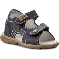 Sandały męskie skórzane: Sandały PRIMIGI – 7079400 Blue