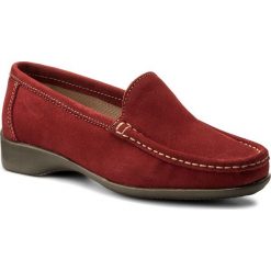 Mokasyny SERGIO BARDI - Carlentini SS127310818KD 808. Czerwone mokasyny damskie Sergio Bardi, ze skóry, na płaskiej podeszwie. W wyprzedaży za 149,00 zł.