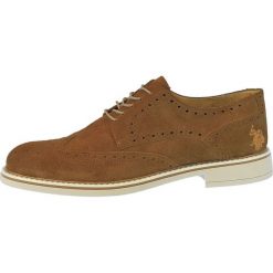 U.S. POLO ASSN. półbuty męskie Toledo 41 brązowe. Pomarańczowe półbuty męskie U.S. Polo Assn., bez wzorów, bez zapięcia. Za 469,00 zł.