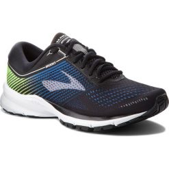 Buty BROOKS - Launch 5 110278 1D 016 Black/Blue/Green. Czarne buty do biegania męskie Brooks, z materiału. W wyprzedaży za 329,00 zł.