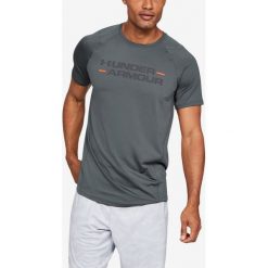 Under Armour MK-1 Koszulka Szary. Szare podkoszulki męskie Under Armour, l, z nadrukiem, z elastanu, bez kołnierzyka, z krótkim rękawem, krótkie. Za 188,95 zł.
