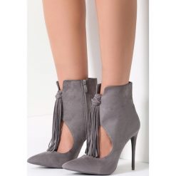 Szare Botki Pattern. Białe botki damskie marki vices. Za 34,99 zł.