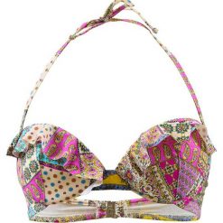 Biustonosz bikini "Gigaro" ze wzorem. Szare bikini marki Val d´Azur. W wyprzedaży za 217,95 zł.