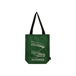 Torba "Spodek". Zielone torby męskie sportowe Cuda krowskie, bez wzorów, z bawełny, sportowe. Za 49,00 zł.